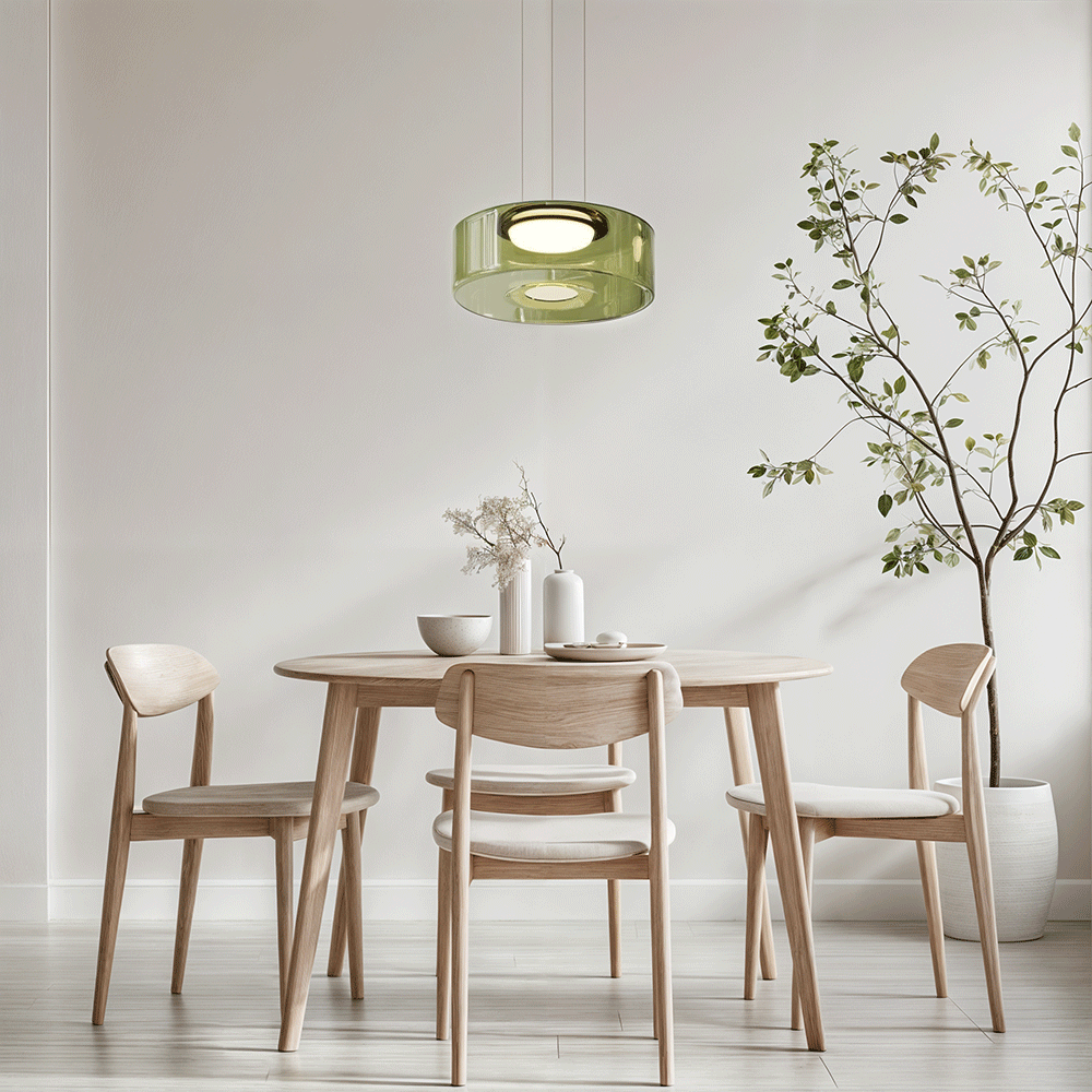 Juliette Scandinavian Glass Pendant Light