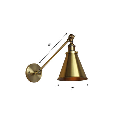 Celeste Vintage Tapered Wall Sconce