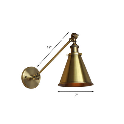 Celeste Vintage Tapered Wall Sconce