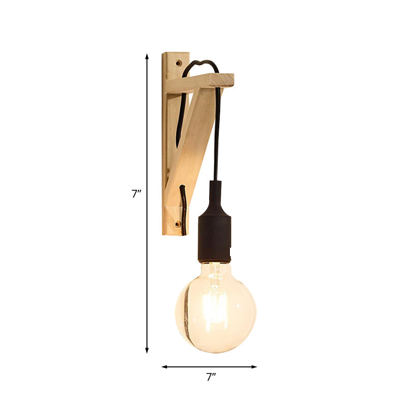 Béatrice Wood Triangle Industrial Wall Light Sconce