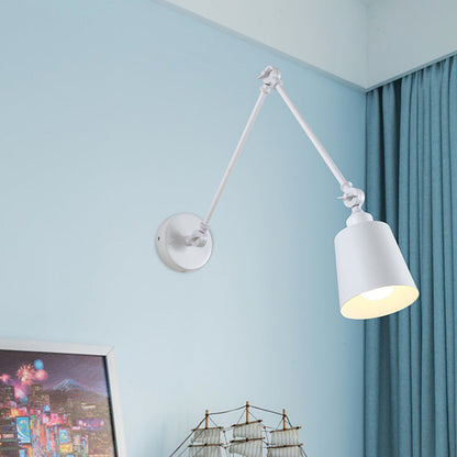 Léonie 2-Joint Swing Arm Wall Reading Light – Nordic Adjustable Sconce