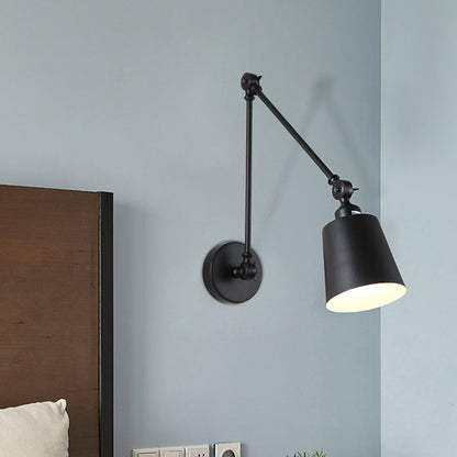 Léonie 2-Joint Swing Arm Wall Reading Light – Nordic Adjustable Sconce