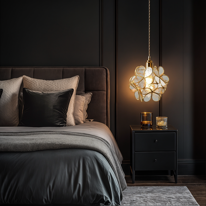 Clara Flower Glass Pendant Light