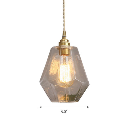 Mathilde Contemporary Pear-Shaped Glass Pendant Light