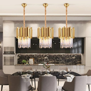 Clara Luxury Crystal Pendant Hanging Light