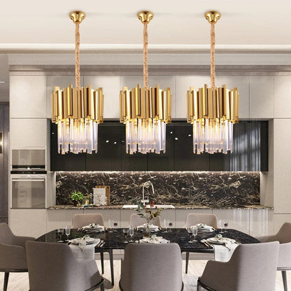 Clara Luxury Crystal Pendant Hanging Light