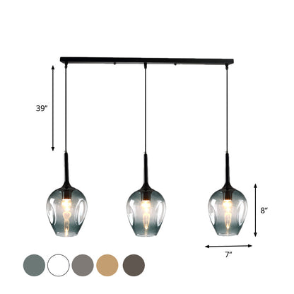 Isabelle Tulip Cluster Pendant Lamp