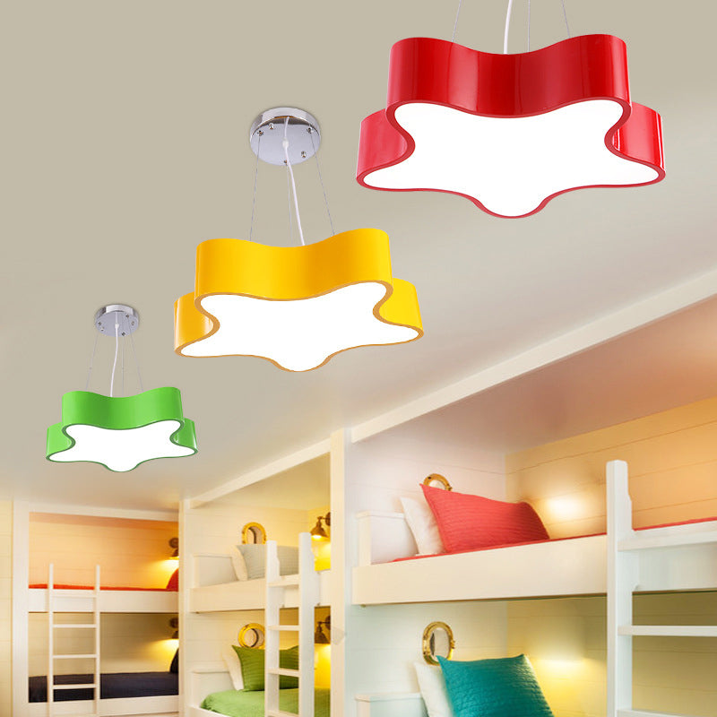 Chloé Kids LED Hanging Light Star Acrylic Pendant