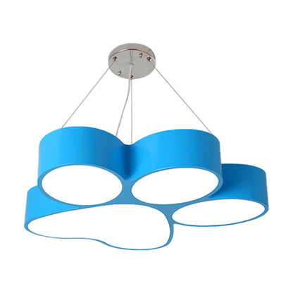 Fleur Dog Claw LED Acrylic Chandelier