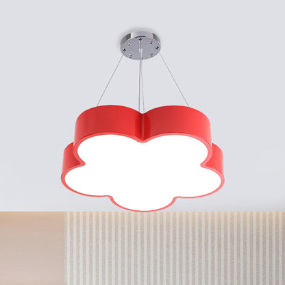 Émilie Flower Acrylic LED Kids Pendant Light