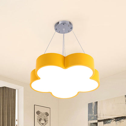 Émilie Flower Acrylic LED Kids Pendant Light