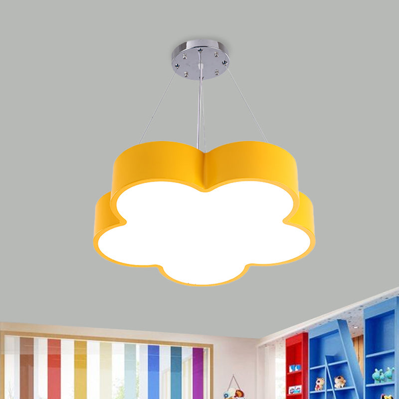Émilie Flower Acrylic LED Kids Pendant Light