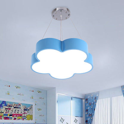 Émilie Flower Acrylic LED Kids Pendant Light