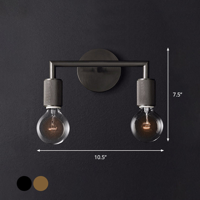 Margaux Minimalist Bare Bulb Wall Sconce