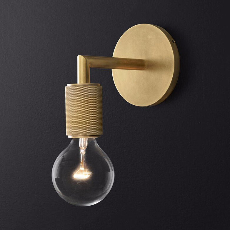 Margaux Minimalist Bare Bulb Wall Sconce