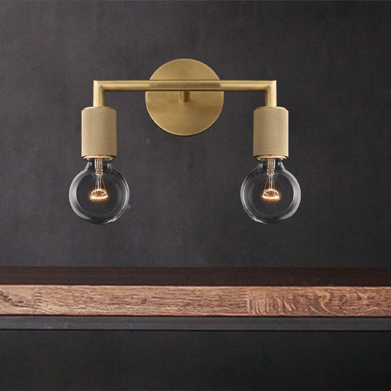 Margaux Minimalist Bare Bulb Wall Sconce