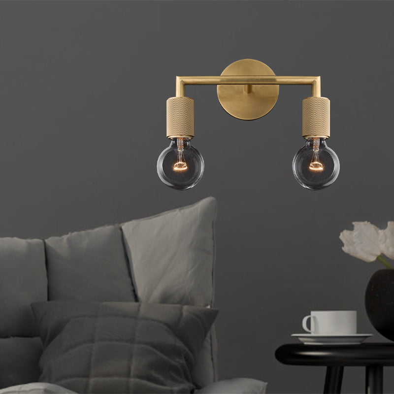 Margaux Minimalist Bare Bulb Wall Sconce
