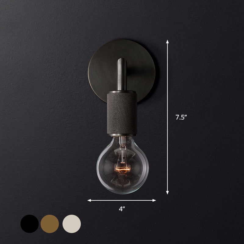 Margaux Minimalist Bare Bulb Wall Sconce