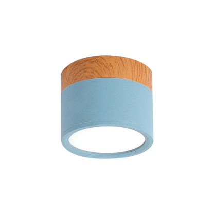 Élodie Macaron Metal Mini Flush Ceiling Light