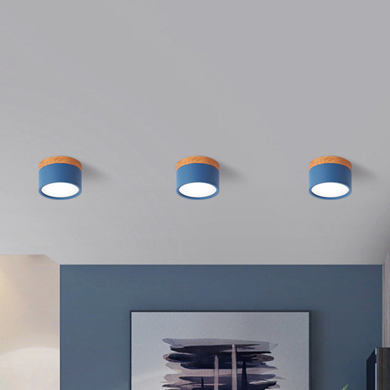 Élodie Macaron Metal Mini Flush Ceiling Light