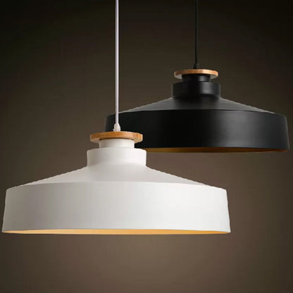 Aurélie Vintage Pot Lid Pendant Light