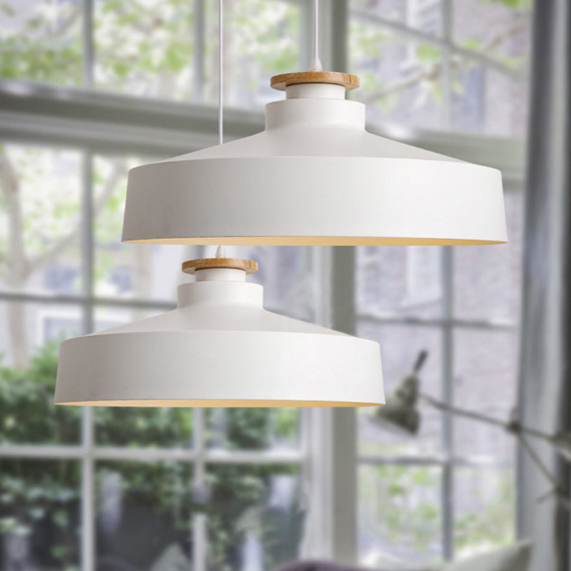 Aurélie Vintage Pot Lid Pendant Light