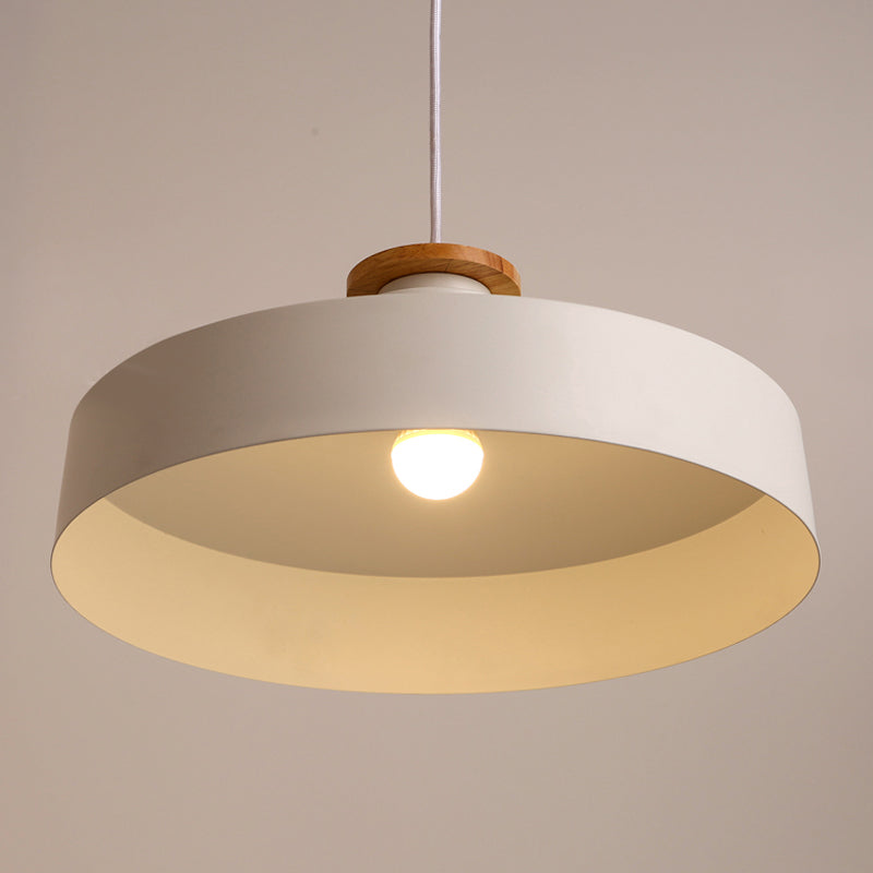 Aurélie Vintage Pot Lid Pendant Light
