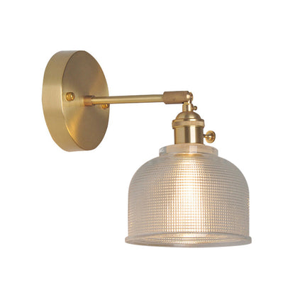 Elise Swing Arm Glass Wall Reading Light Sconce