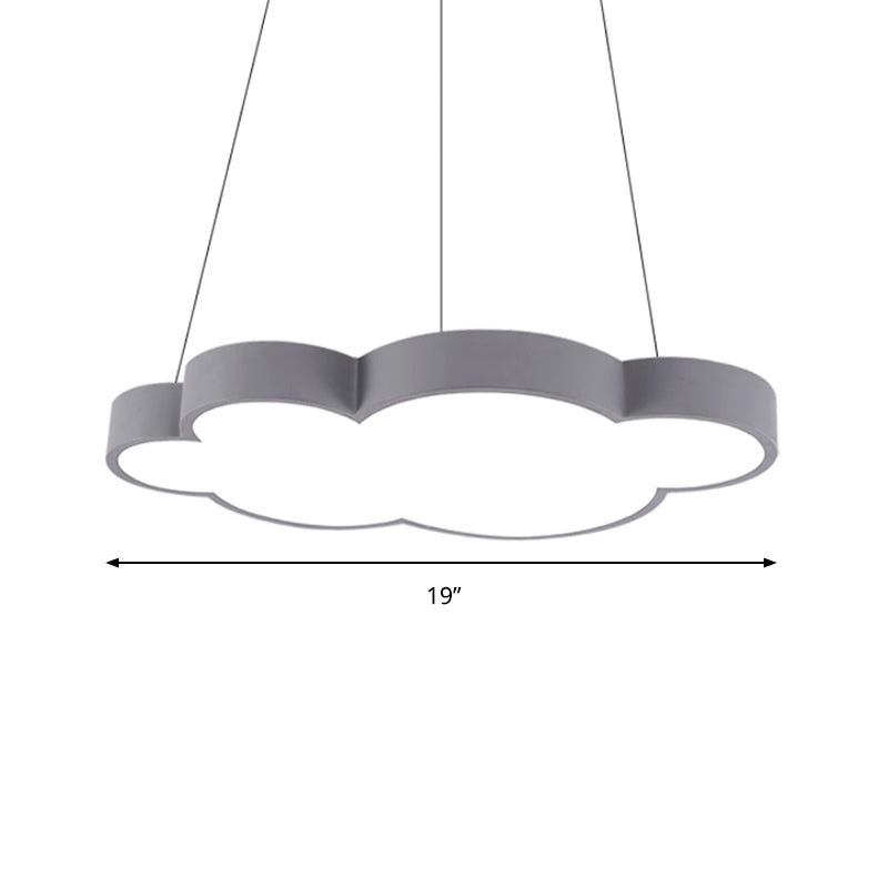 Isabelle Floating Cloud Nordic LED Pendant Light for Kids