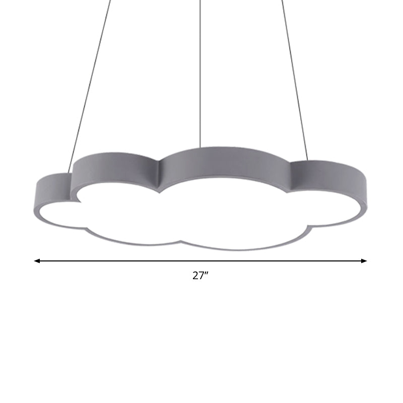 Isabelle Floating Cloud Nordic LED Pendant Light for Kids