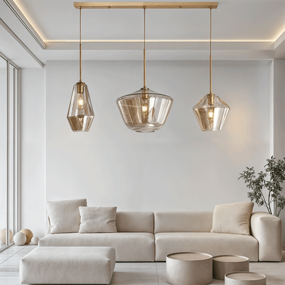 Monica Designer Glass Pendant Light