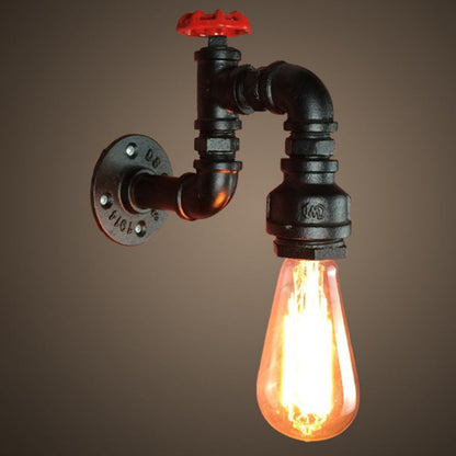 Éloïse Black Faucet Steampunk Wall Lamp