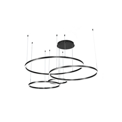 Colette Metal Bubble Ring LED Chandelier