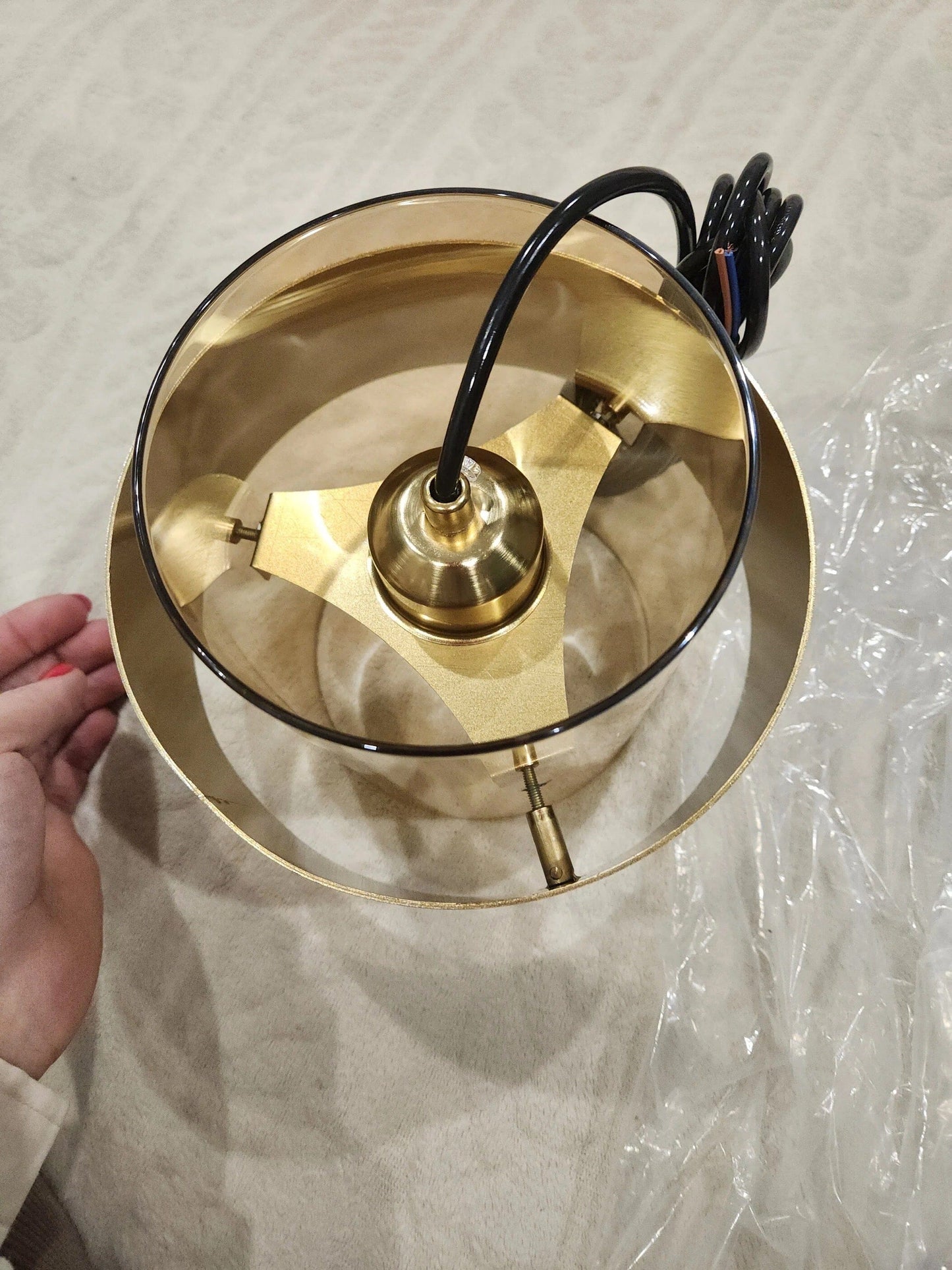 Amélie Carly Glass Pendant Light