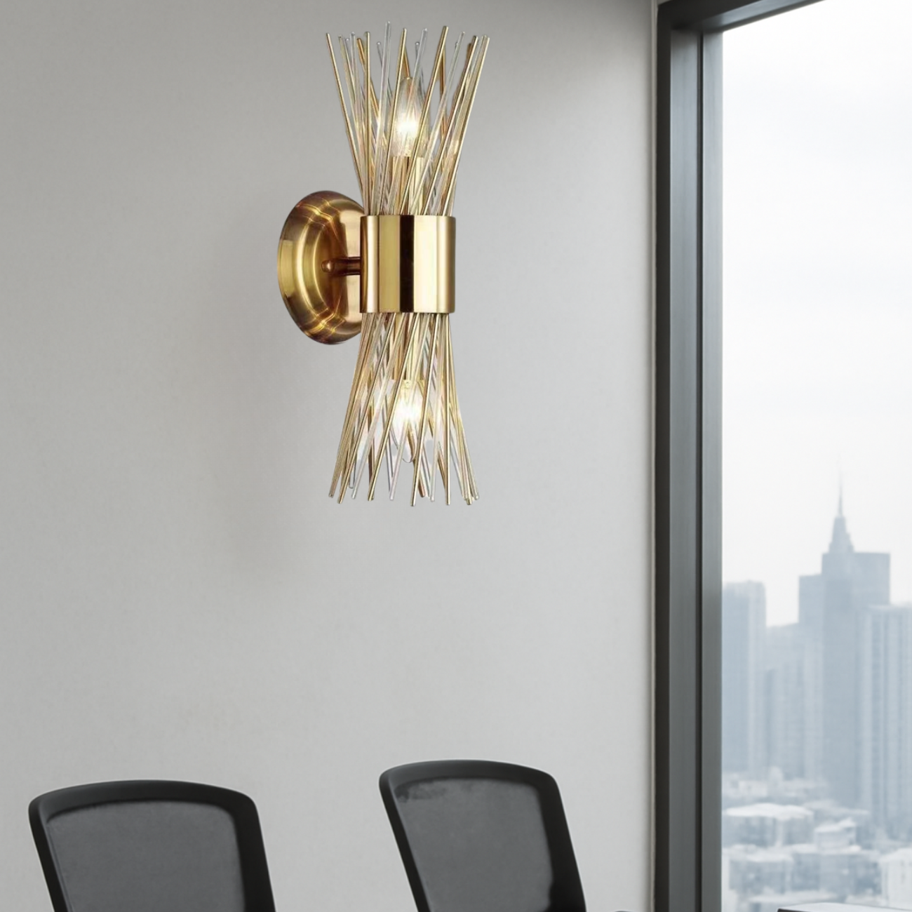 Lucille Glass Wall Sconce