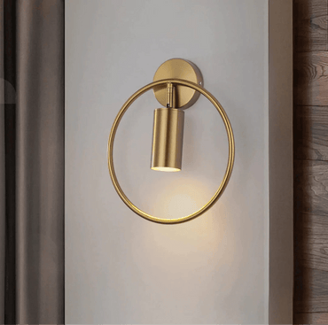 Anneliese Nordic Elegant Wall Lamp with Toughened Glass Shade