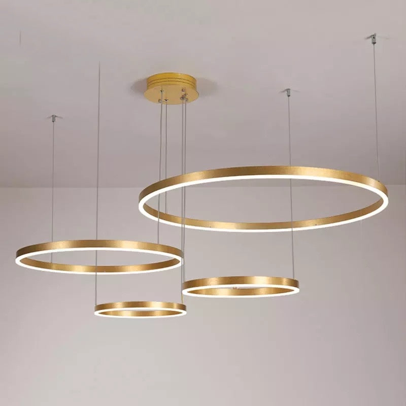 Elodie Circular Luna Chandelier