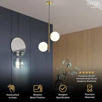Camille Modern Bubble Ring Pendant Light
