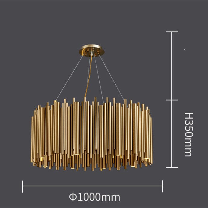 Adeline Golden Nest Artisan Chandelier