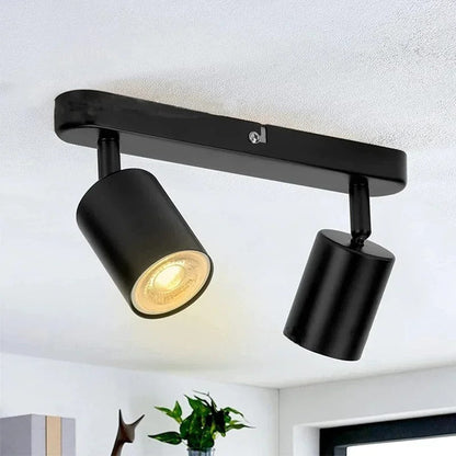 Fleur Adjustable Multi-Head Track Spotlight
