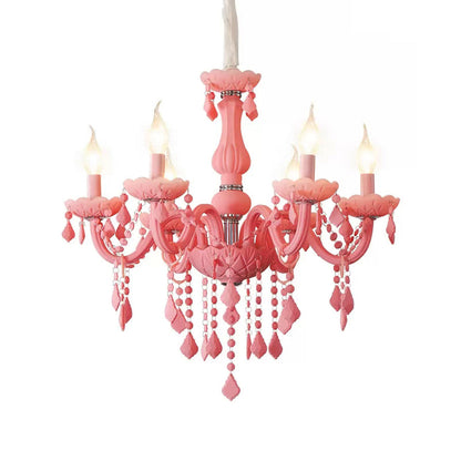 Élodie Macaron Crystal Chandelier