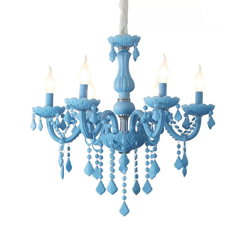 Élodie Macaron Crystal Chandelier
