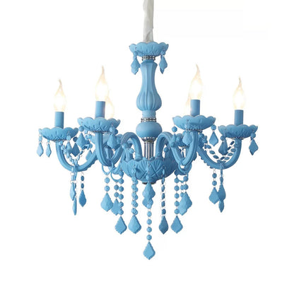 Élodie Macaron Crystal Chandelier