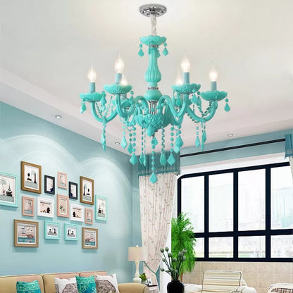 Élodie Macaron Crystal Chandelier