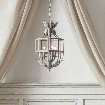 Clémence 3-Head Wire Cage Chandelier