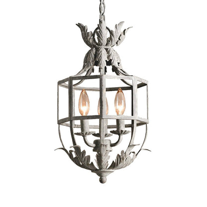 Clémence 3-Head Wire Cage Chandelier