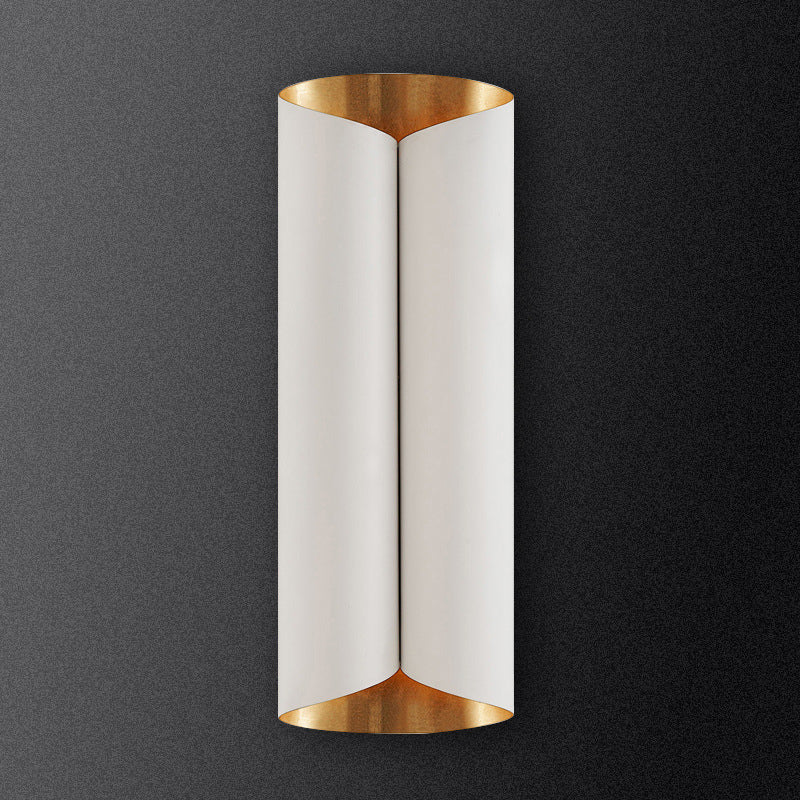 Solène Twisted Metal Dual Light Wall Sconce