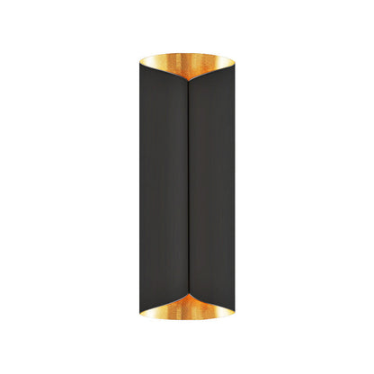 Solène Twisted Metal Dual Light Wall Sconce