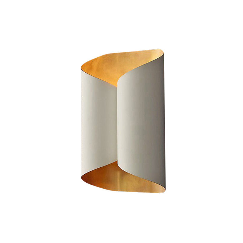 Solène Twisted Metal Dual Light Wall Sconce