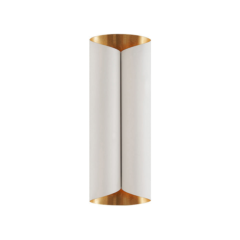 Solène Twisted Metal Dual Light Wall Sconce